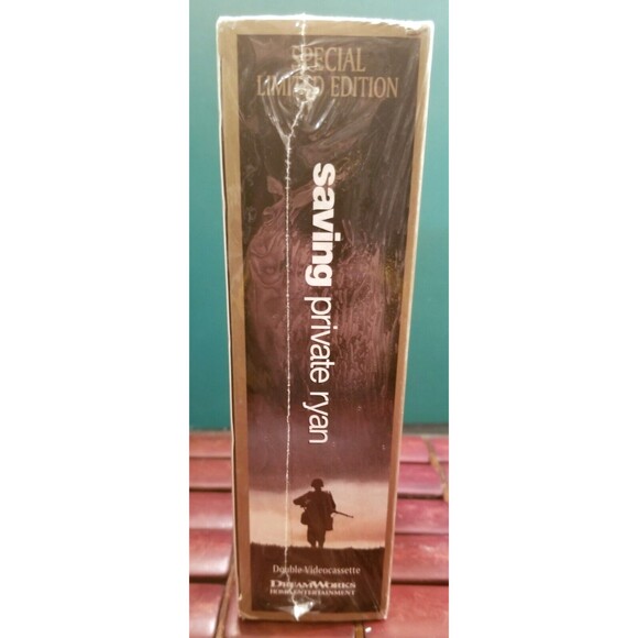 Saving Private Ryan Special Limited Edition Sealed 2-Tape Set VHS 2000 - Picture 5 of 6